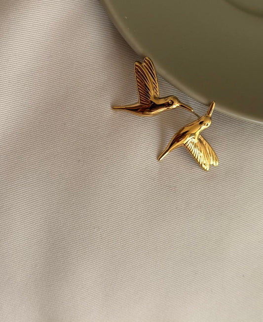Aretes Colibrí